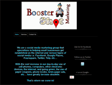 Tablet Screenshot of boostershotmarketing.com